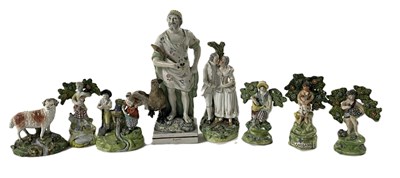 Lot 310 - Group of early 19th century Staffordshire...