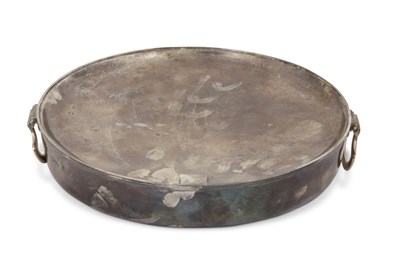 Lot 268 - A late Victorian silver dish/plate warmer of...