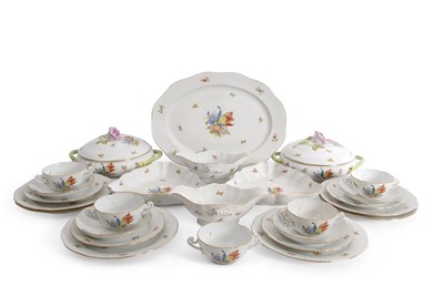 Lot 168 - Extensive Herend Dinner Service Decorated in...