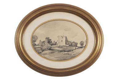 Lot 576 - Arthur E. Davies (1893-1989), Castle / Abbey...