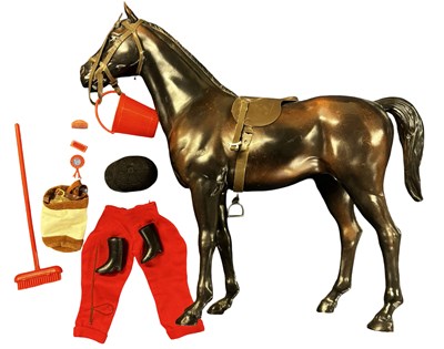 Lot 212 - A 1970s Sindy horse, together with various...