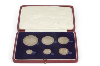 Lot 301 - A 1935 New Zealand Waitangi Commemorative Silver Coin Set in Original Case