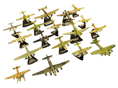 Lot 182 - A collection of die-cast Corgi aeroplane...
