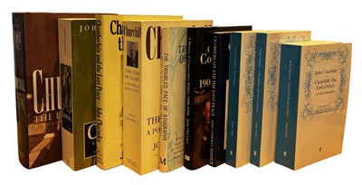 Lot 19 - JOHN CHARMLEY:10 Titles: CHURCHILL THE END OF...