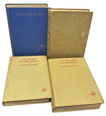 Lot 389 - MALCOLM SAVILLE: 4 Titles: SEVEN WHITE GATES,...