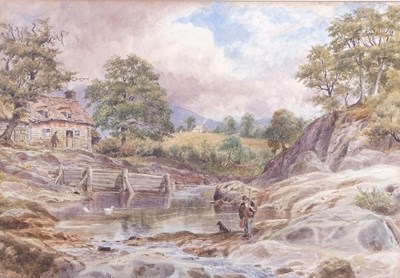 Lot 568 - Charles Harmony Harrison (1842-1902) A rural...