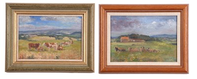 Lot 604 - Geoffrey Burrows (1934-2023), "Cattle in the...