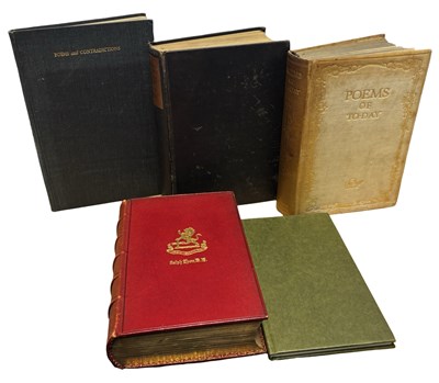 Lot 244 - POETRY: 5 Titles: JOHN BETJEMAN: UNCOLLECTED...