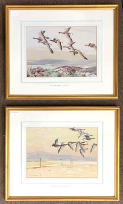 Lot 156 - Wilfred Moddy Fryer R.I. (1891-1968), Geese...