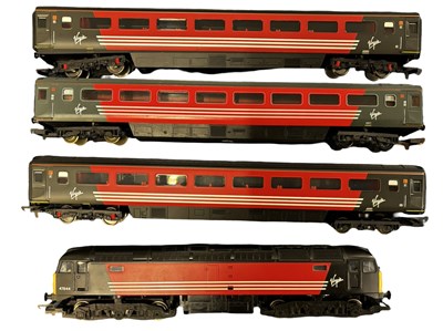 Lot 67 - A Hornby 00 gauge Virgin 47844 engine together...