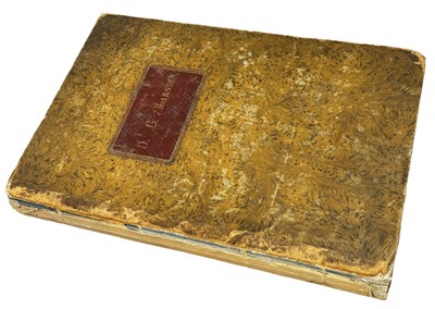 Lot 804 - An early 18th century scrap book. Folio size,...