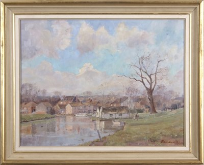 Lot 603 - Geoffrey Burrows (1934-2023), Coltishall river...