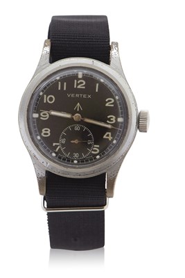 Lot 320 - A Vertex Dirty Dozen gents wristwatch, crown...