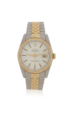 Lot 323 - A Rolex Datejust Ref: 16623 bi-metal...