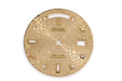 Lot 200 - A Rolex Day Date computer Dial stamped Rolex...