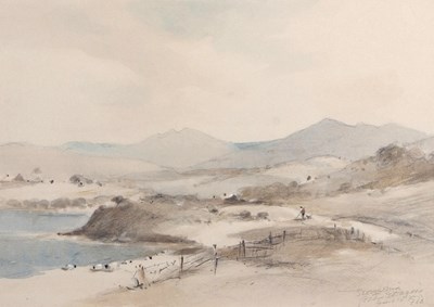 Lot 595 - Arthur E. Davies (1893-1983), Snowdonia,...