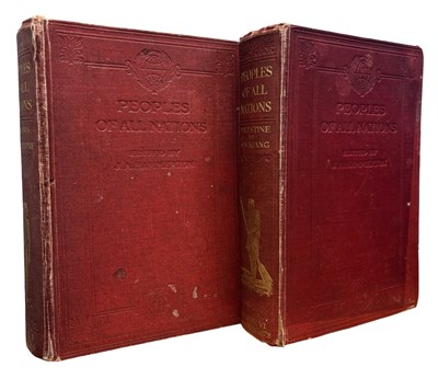 Lot 497 - J A HAMMERTON (Ed): PEOPLES OF ALL NATIONS,...