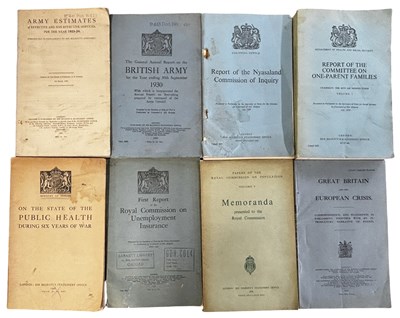 Lot 990 - SMALL FORMAT OFFICIAL REPORTS: 12 Titles:...