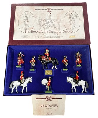 Lot 208 - A boxed set of Britains 'Flying Scots Dragoon...