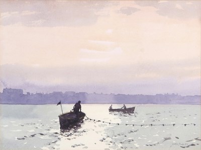 Lot 559 - Harry Harvey (fl.1953-1980), "Longshore men...