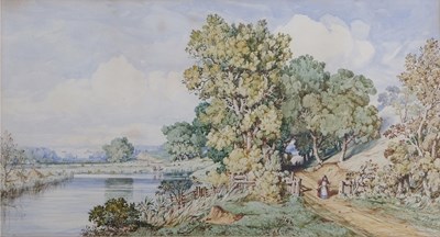 Lot 631 - John Joseph Cotman (1814-1878), "View of...