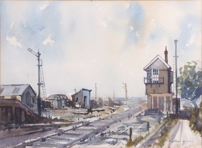 Lot 557 - John Clifford (b.1934) "Vauxhall Station Gt...