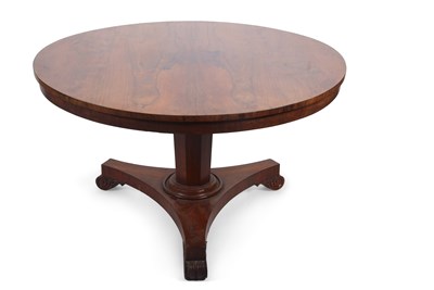 Lot 400 - An early 19th Century rosewood pedestal...