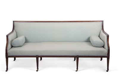 Lot 396 - An early 19th Century mahogany framed sofa,...