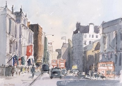 Lot 546 - John Tookey (b.1957), London High Street,...