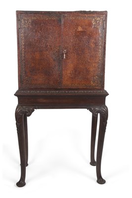 Lot 388 - An unusual 18th Century and later side cabinet,...