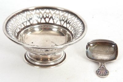 Lot 38 - Mixed Lot: An Elizabeth II silver pierced...