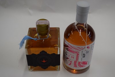 Lot 478 - Arctic Blue Rose Gin and Comincioli 1552...