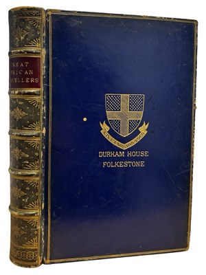Lot 570 - WILLIAM H KINGSTON: GREAT AFRICAN TRAVELLERS...