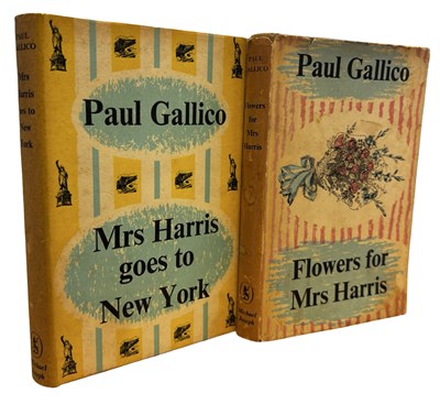 Lot 422 - PAUL GALLICO: 2 Titles: FLOWERS FOR MRS HARRIS,...