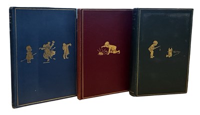 Lot 286 - A A MILNE LATER EDITIONS: 3 Titles: NOW WE ARE...