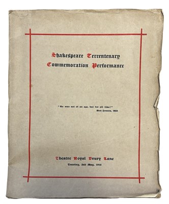 Lot 857 - SHAKESPEARE TERCENTENARY COMMEMORATIVE...