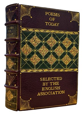Lot 177 - DECORATIVE POETRY BINDING: POEMS OF TO-DAY,...