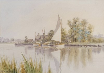 Lot 633 - Stephen John Batchelder (1849-1932), "Horning...