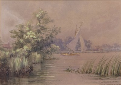 Lot 632 - Stephen John Batchelder (1849-1932), "Leaving...
