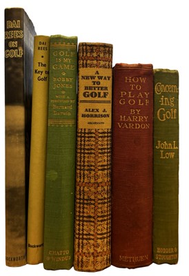 Lot 108 - GOLF INTEREST: 6 Titles: DAI RESS: ON GOLF,...