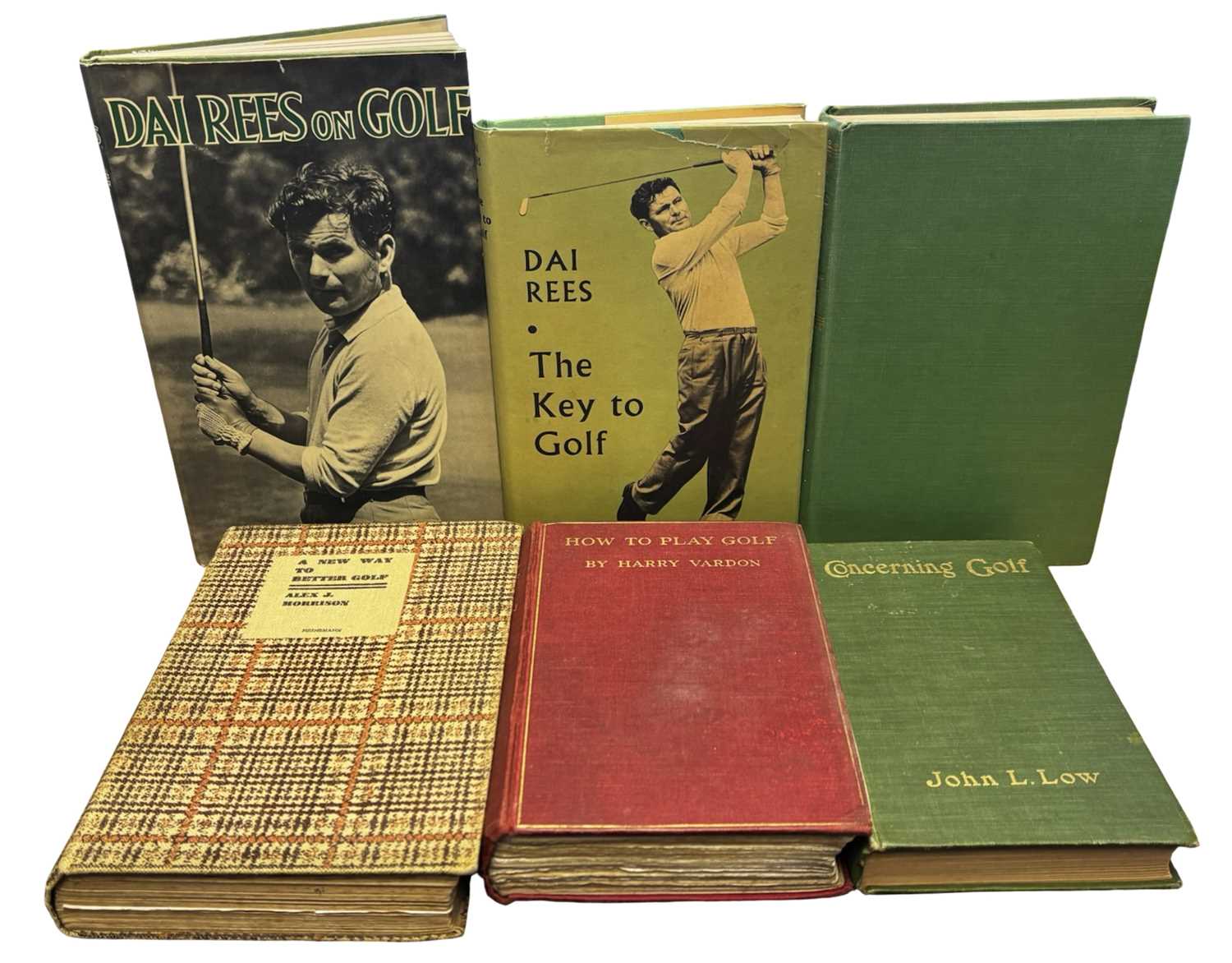 Lot 108 - GOLF INTEREST: 6 Titles: DAI RESS: ON GOLF,...