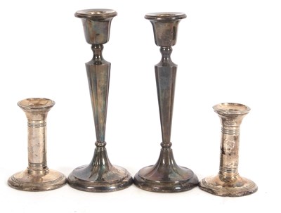 Lot 98 - Mixed Lot: A pair of George V silver...