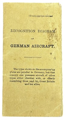 Lot 905 - ZEPPELINS. Recognition Diagram of German...