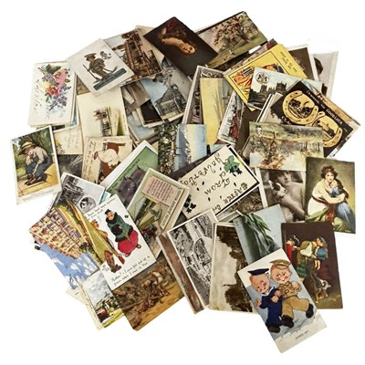 Lot 808 - POSTCARDS. A collection of approx 230...