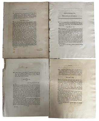 Lot 983 - Early 19th Century Philosophical Transactions....