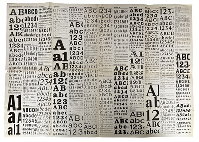 Lot 821 - GANYMED PRESS - TYPOGRAPHY. Magitype...