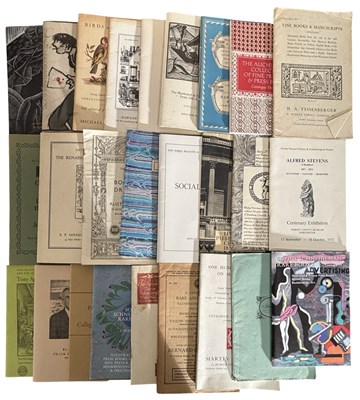 Lot 1155 - A large collection of book selling catalogues....
