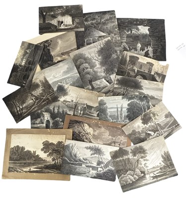 Lot 1036 - 19th Century. A Collection of monochrome...