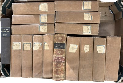 Lot 707 - The Annual Register or a view of the History,...
