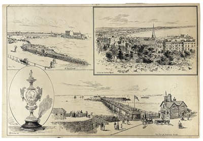 Lot 1039 - Original Pen and Ink illustration by Pattern...